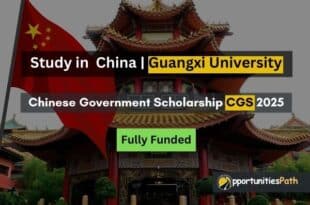 Chinese Government Scholarship (CGS) 2025