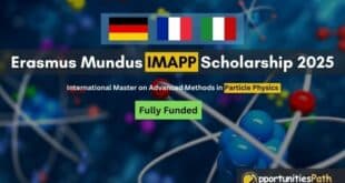 Erasmus Mundus IMAPP Scholarship 2025