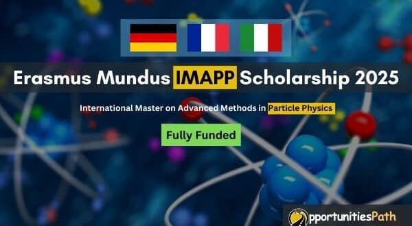 Erasmus Mundus IMAPP Scholarship 2025