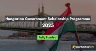 Hungarian Government Scholarship Programme 2025