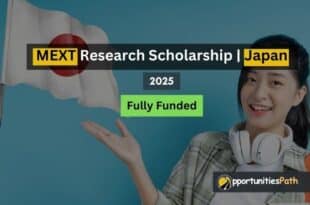 MEXT Research Scholarship 2025