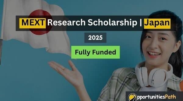 MEXT Research Scholarship 2025