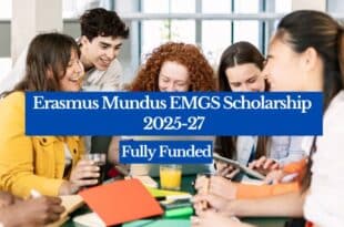 Erasmus Mundus EMGS 2025-2027 Scholarship