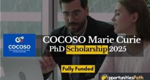 COCOSO Marie Curie PhD Scholarship