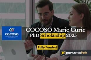 COCOSO Marie Curie PhD Scholarship