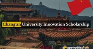 Chang'an University Innovation Scholarship