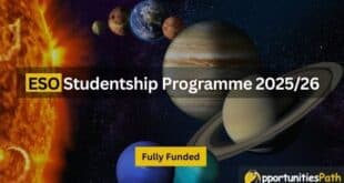 ESO Studentship Programme 2025/26