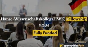 Hanse-Wissenschaftskolleg (HWK) Fellowship 2025