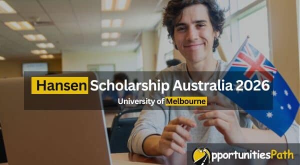 Hansen Scholarship Australia 2026