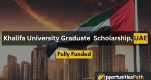 Khalifa University Graduate Scholarship