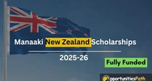 Manaaki New Zealand Scholarships