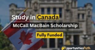 McCall MacBain Scholarship