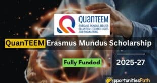 QuanTEEM Erasmus Mundus Scholarship