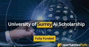 University of Surrey AI Scholarship, 2025