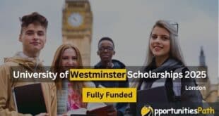 University of Westminster Scholarships 2025