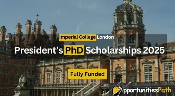 President’s PhD Scholarships 2025