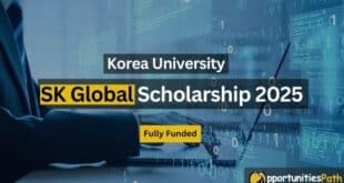 SK Global Scholarship 2025 Korea University