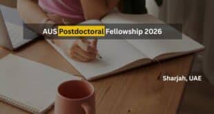 AUS Postdoctoral Fellowship 2026