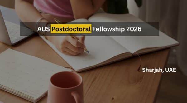 AUS Postdoctoral Fellowship 2026