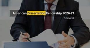 American Dissertation Fellowship 2026-27