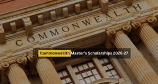 Commonwealth Master’s Scholarships 2026-27