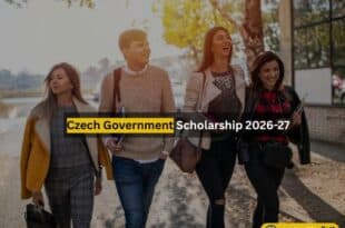Czech Government Scholarship 2026-27