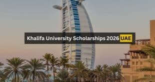 Khalifa University Postgraduate Scholarships 2026