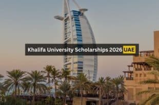 Khalifa University Postgraduate Scholarships 2026
