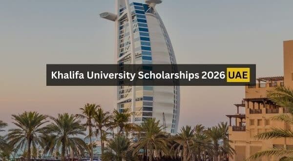Khalifa University Postgraduate Scholarships 2026