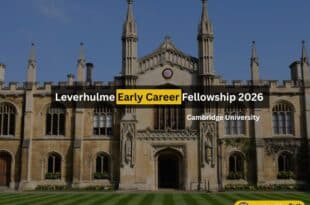 Leverhulme Early Career Fellowship 2026