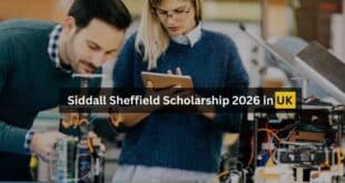 Siddall Sheffield Scholarship 2026