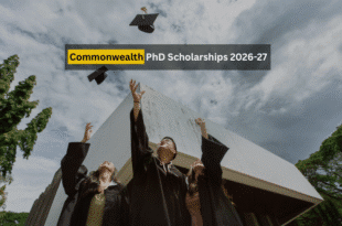 Commonwealth PhD Scholarships 2026-27