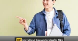 GIST International Graduate Scholarship 2026