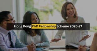 Hong Kong PhD Fellowship Scheme 2026-27