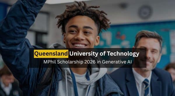 QUT MPhil Scholarship 2026 in Generative AI