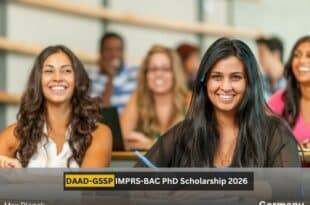 DAAD-GSSP IMPRS-BAC PhD Scholarship 2026