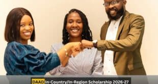 DAAD In-CountryIn-Region Scholarship 2026-27