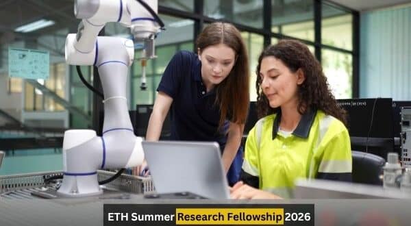 ETH Summer Research Fellowship 2026