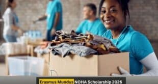 Erasmus Mundus NOHA Scholarship 2026