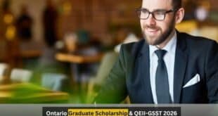 Ontario Graduate Scholarship 2026