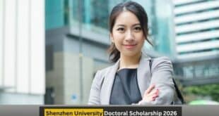 Shenzhen University Doctoral Scholarship 2026
