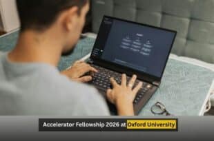 Accelerator Fellowship 2026 at Oxford University