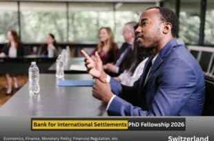 BIS PhD Fellowship 2026 in Switzerland
