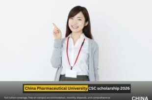 China Pharmaceutical University CSC scholarship 2026