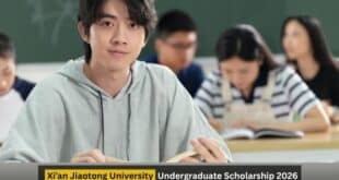 XJTU Undergraduate Scholarship 2026
