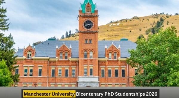 Bicentenary PhD Studentships 2026