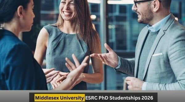 Middlesex University ESRC PhD Studentships 2026