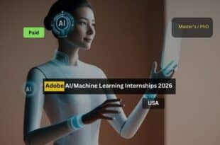 Adobe AI Internships 2026 in USA