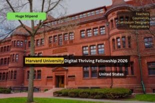 Harvard Thriving Fellowship 2026