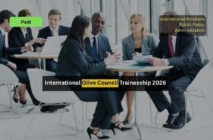 International Olive Council traineeship 2026